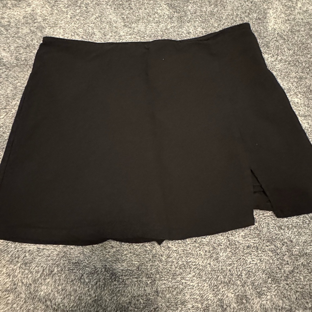 Wild Fable | Black A-line Skort